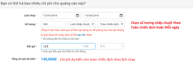 Quang cao Zalo A4