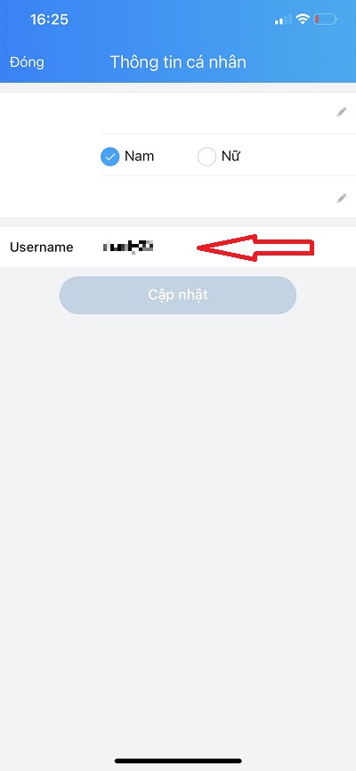 Đặt username ngắn gọn và dễ nhớ