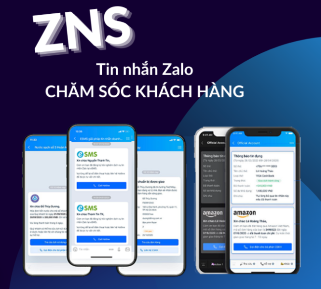 Sử dụng dịch vụ Zalo ZNS để chăm sóc khách hàng hiệu quả