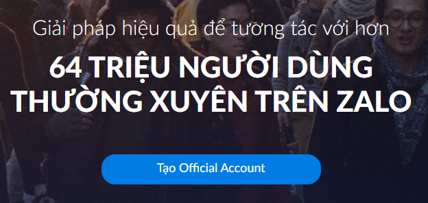 64 triệu người dừng thường xuyên trên Zalo